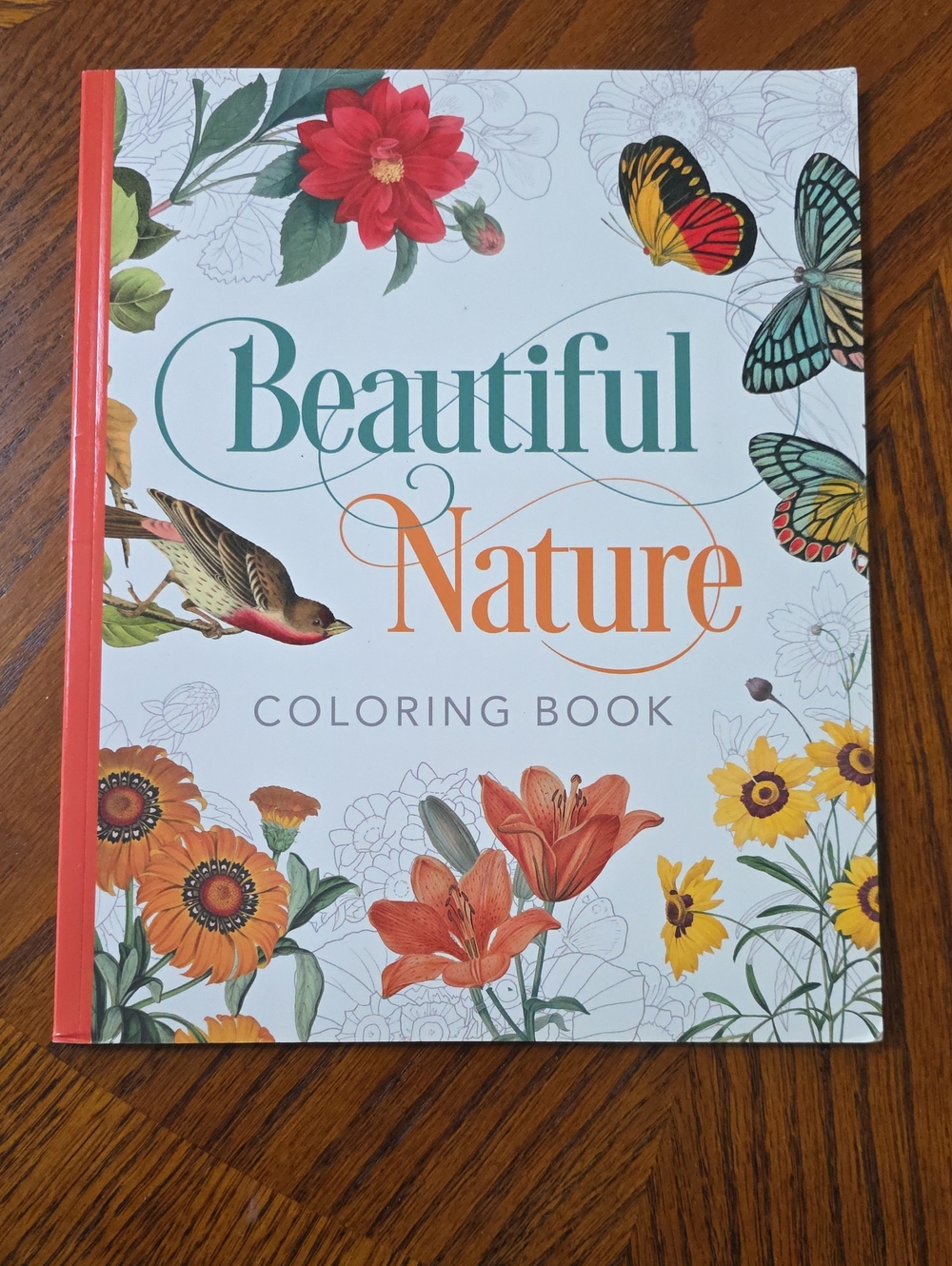 NWT Beautiful Nature Coloring Book